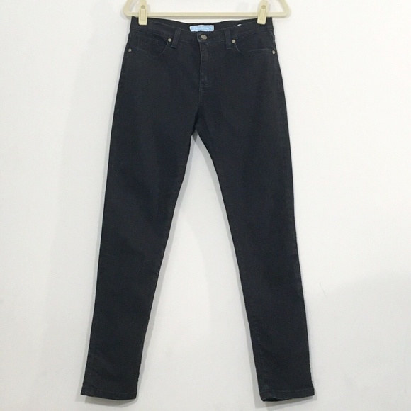 Draper James Denim - DRAPER JAMES Black Skinny Jeans Size 29 Mid Rise